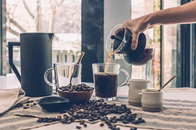friskbrygget kaffe